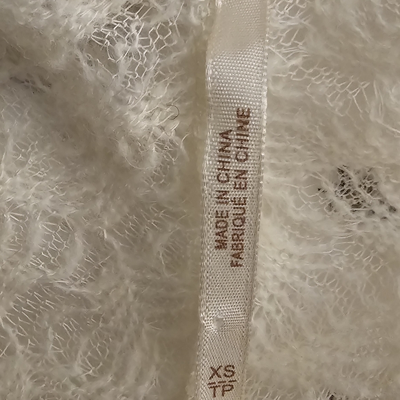 Free People Ivory Lace Long Sleeve Dress - Picture 6 of 6